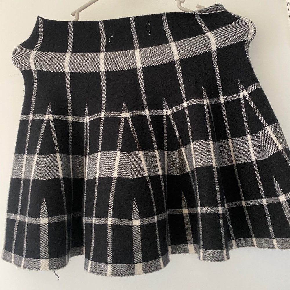 Plaid skirt